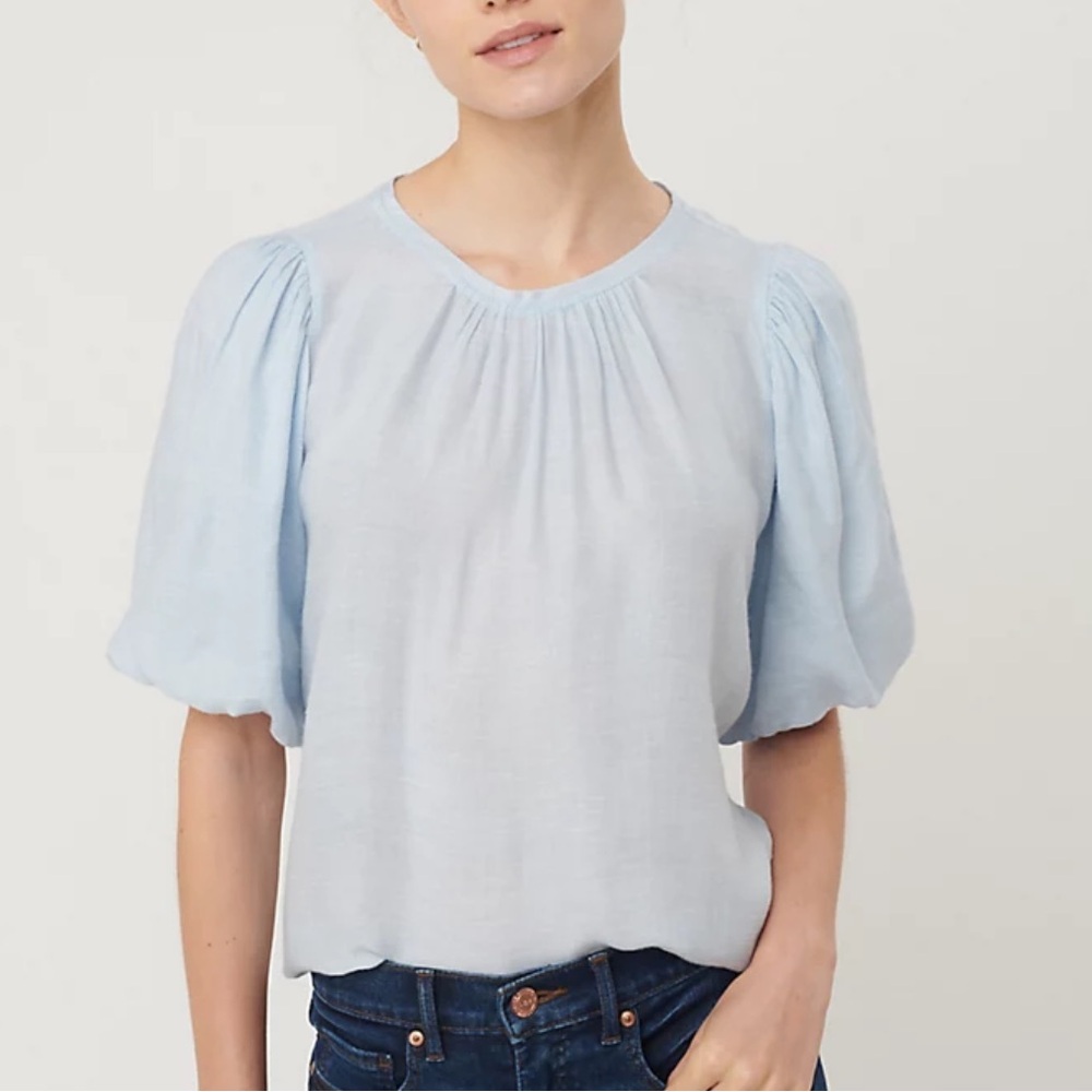 NWT LOFT Balloon Sleeve Top